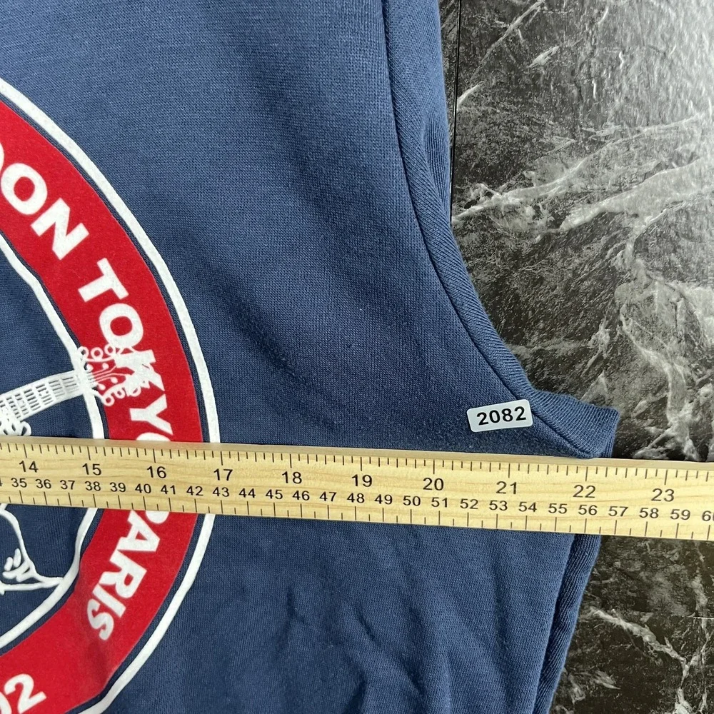 True Religion Men's Navy Graphic Sweatshirt XL